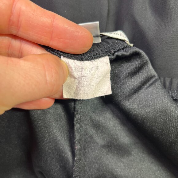 Spencer Alexis Size XL Wide-Leg Pull-On Pants Black Sheer Overlay - Picture 11 of 11